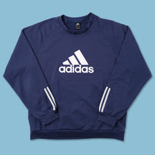 Vintage adidas Logo Pullover Large