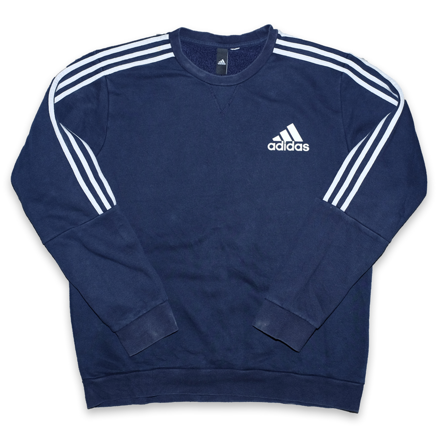 adidas Sweater Large - Double Double Vintage