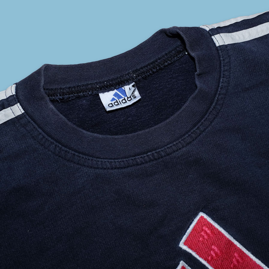 Vintage adidas Logo Sweater Small - Double Double Vintage