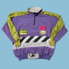 Vintage adidas International Line Q-Zip Sweater Large