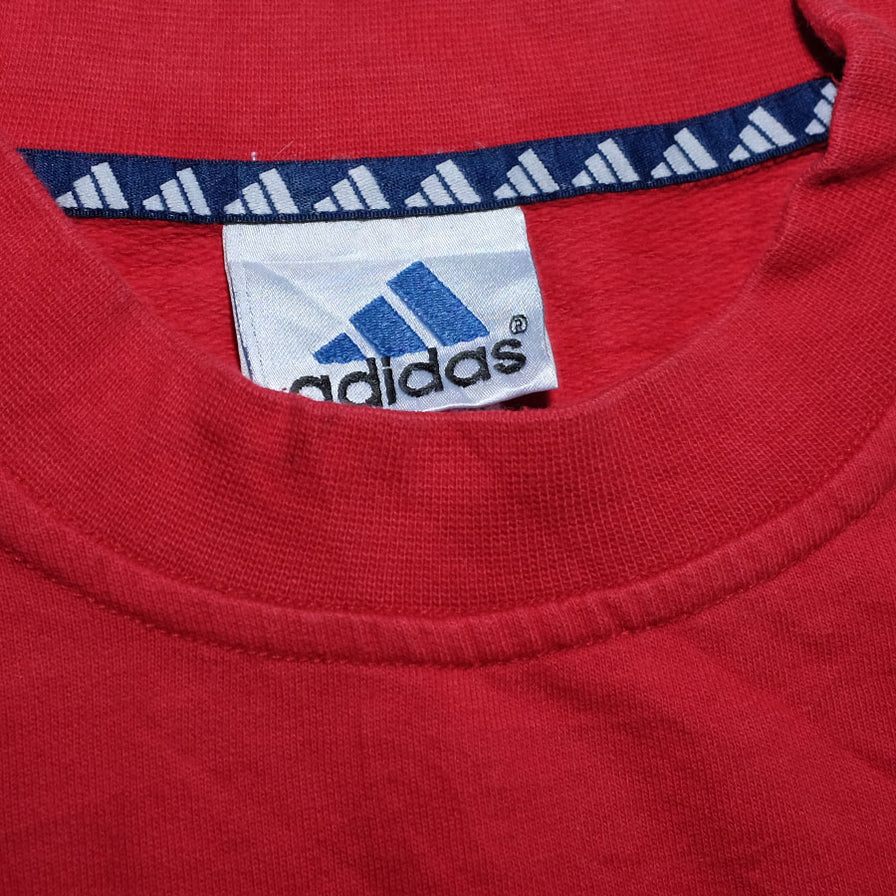Vintage adidas Logo Sweater Large - Double Double Vintage