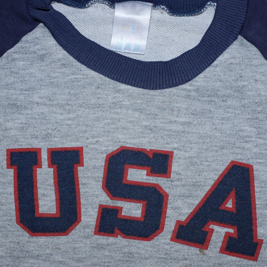 Vintage adidas USA Sweater Medium - Double Double Vintage