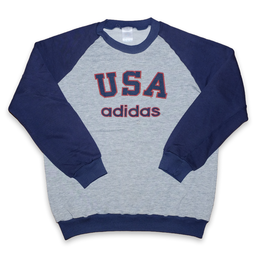 Vintage adidas USA Sweater Medium - Double Double Vintage