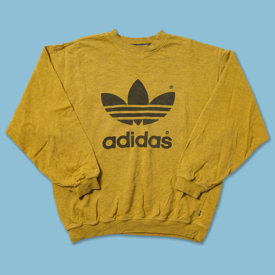 Adidas trefoil yellow cheap