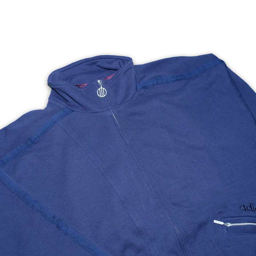 Vintage adidas Pique Trackjacket Large - Double Double Vintage