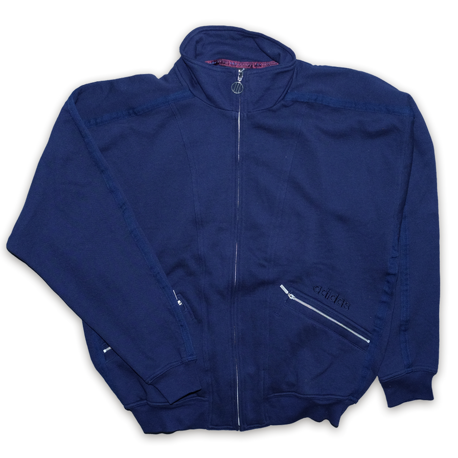 Vintage adidas Pique Trackjacket Large - Double Double Vintage