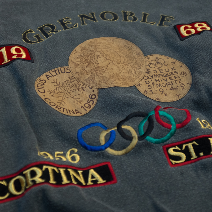 Rare adidas Olympic Winter Games Sweater Large - Double Double Vintage