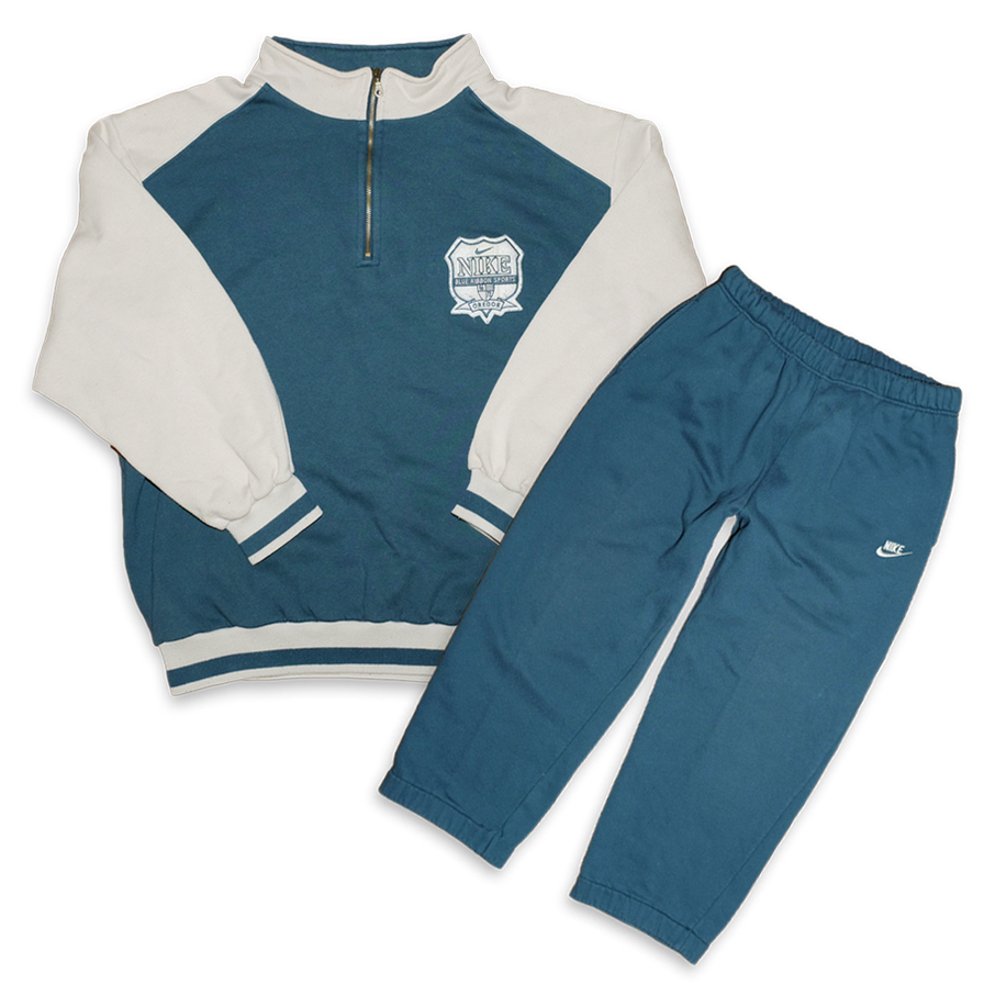 NIKE Veste Oregon USA Vintage 90s Blue Tag Made in Malaysia Streetwear  Sport Training Unisexe - Gabba Vintage
