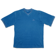 Vintage adidas V-Neck T-Shirt Large - Double Double Vintage