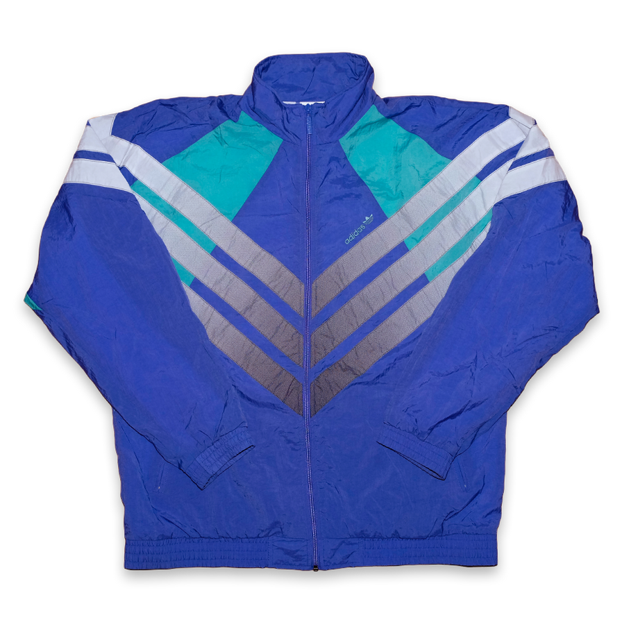 Vintage adidas Trackjacket XLarge - Double Double Vintage