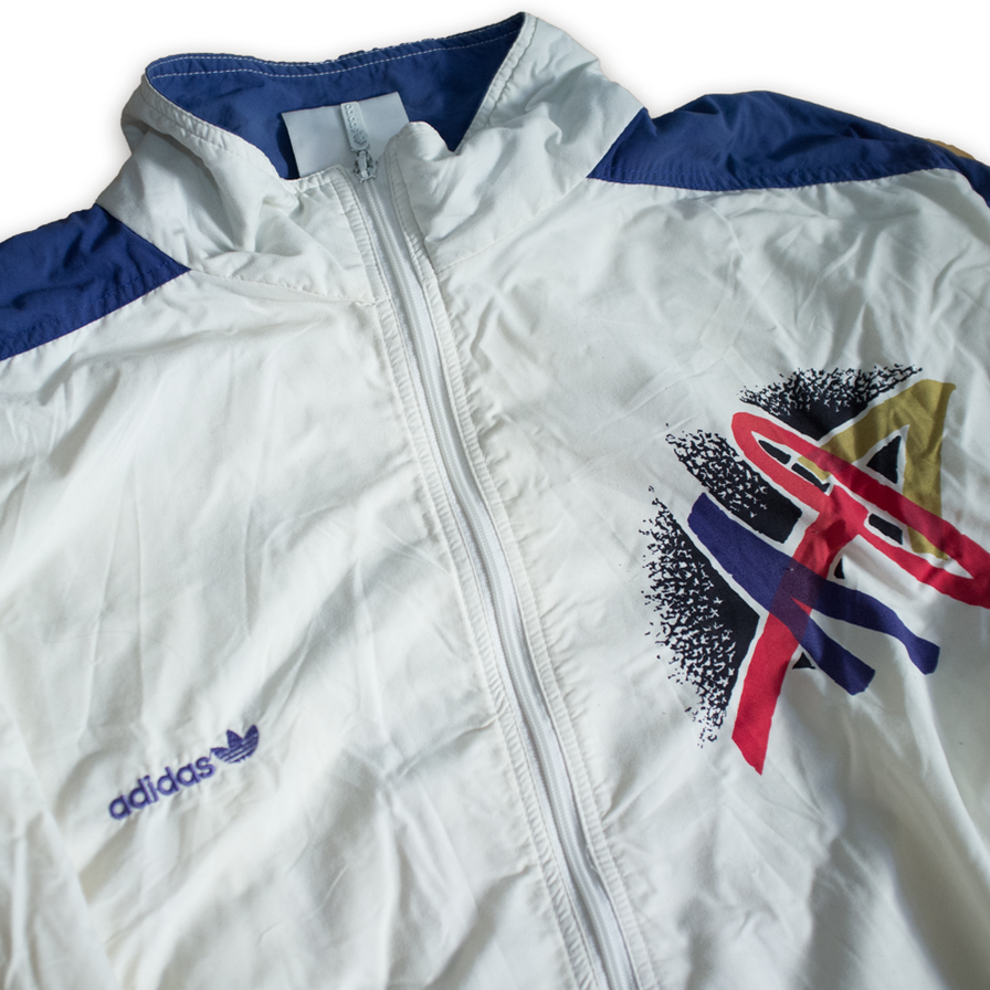Rare adidas Stefan Edberg Trackjacket Large - Double Double Vintage