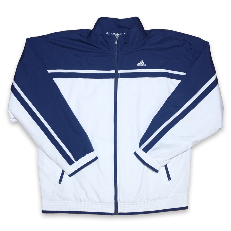 Vintage adidas Track Jacket Large - Double Double Vintage