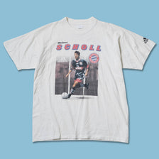 Vintage adidas Mehmet Scholl T-Shirt XS / Small