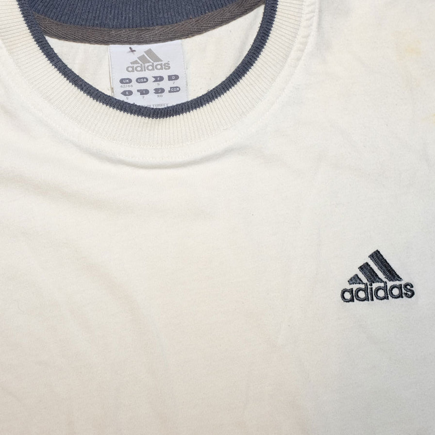 Vintage adidas Logo T Shirt Large Double Double Vintage