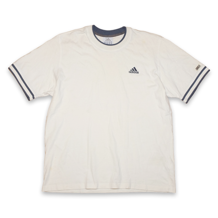 Vintage adidas Logo T-Shirt Large - Double Double Vintage