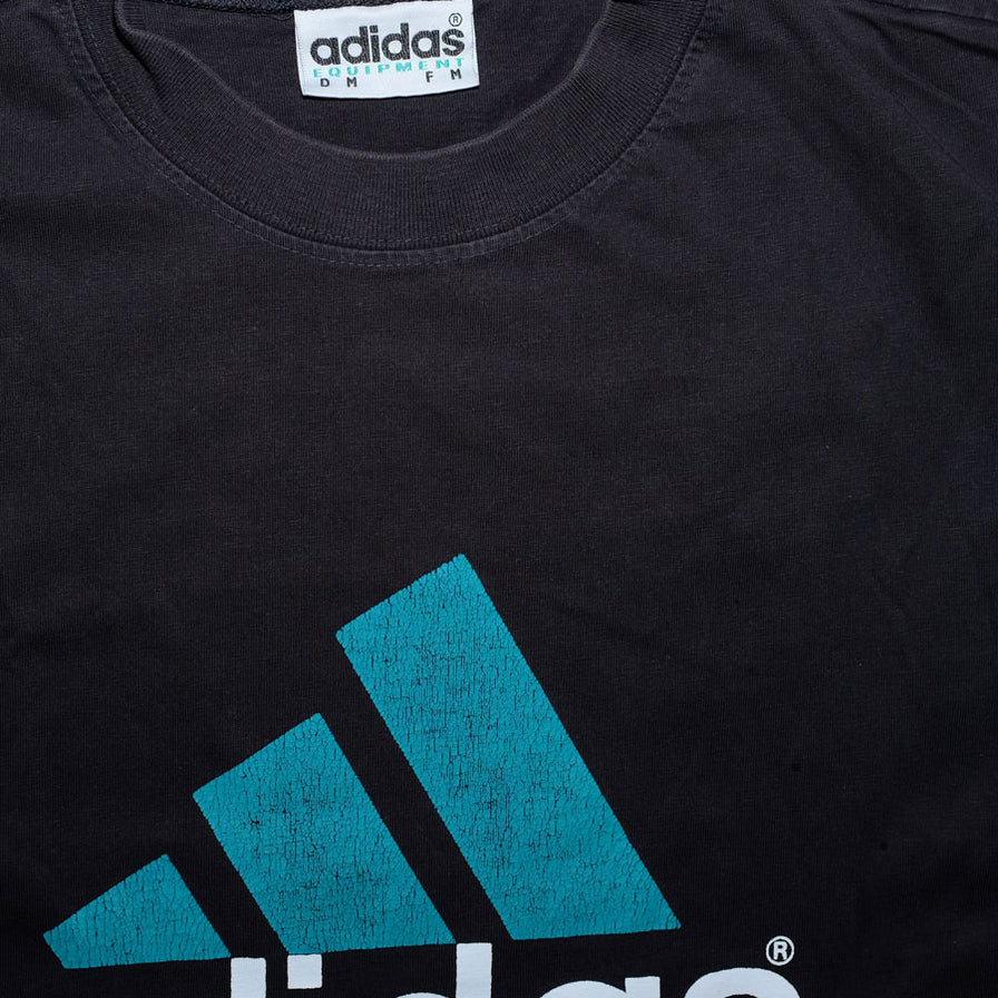 Vintage adidas Equipment T-Shirt Medium / Large - Double Double Vintage