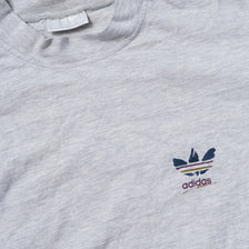 Vintage adidas Mock Neck T-Shirt Medium / Large