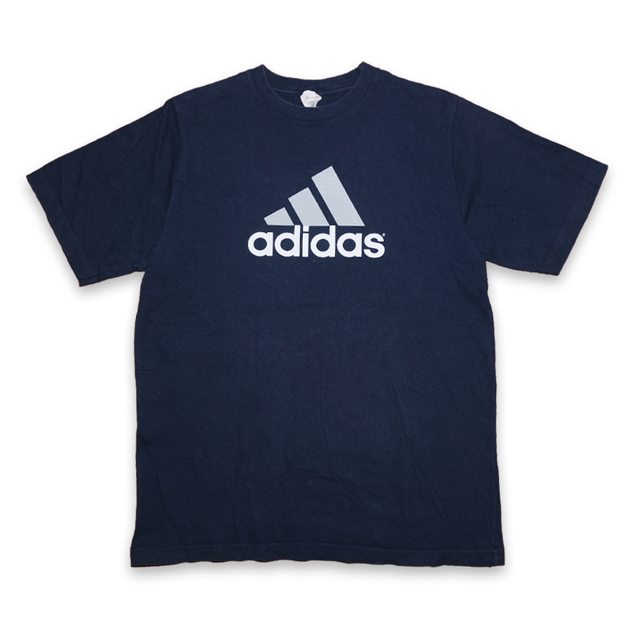 Vintage adidas Logo T-Shirt Medium - Double Double Vintage