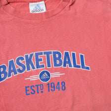 Vintage adidas Basketball T-Shirt Medium