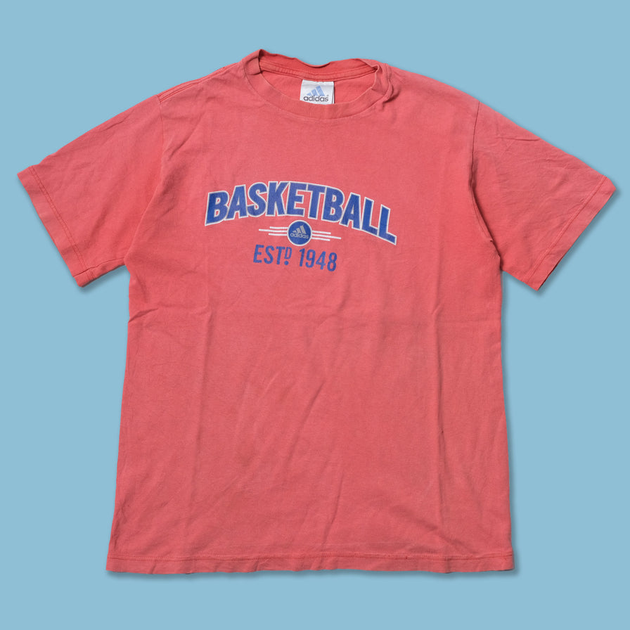 Vintage adidas Basketball T-Shirt Medium