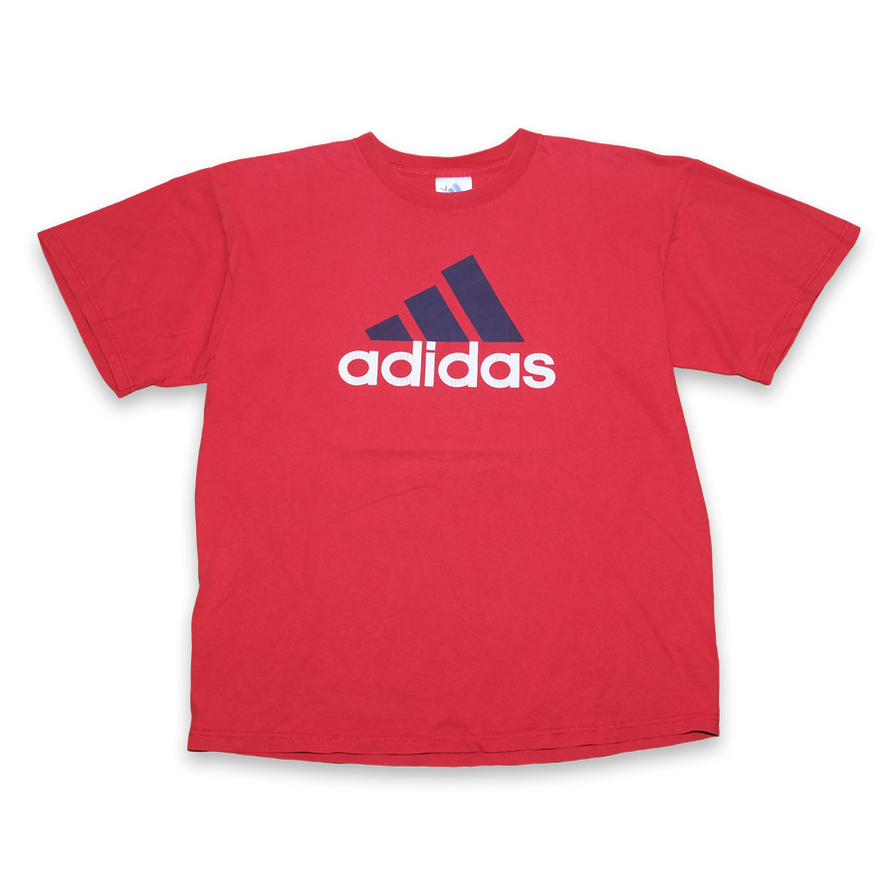 Vintage adidas Logo T-Shirt Large - Double Double Vintage