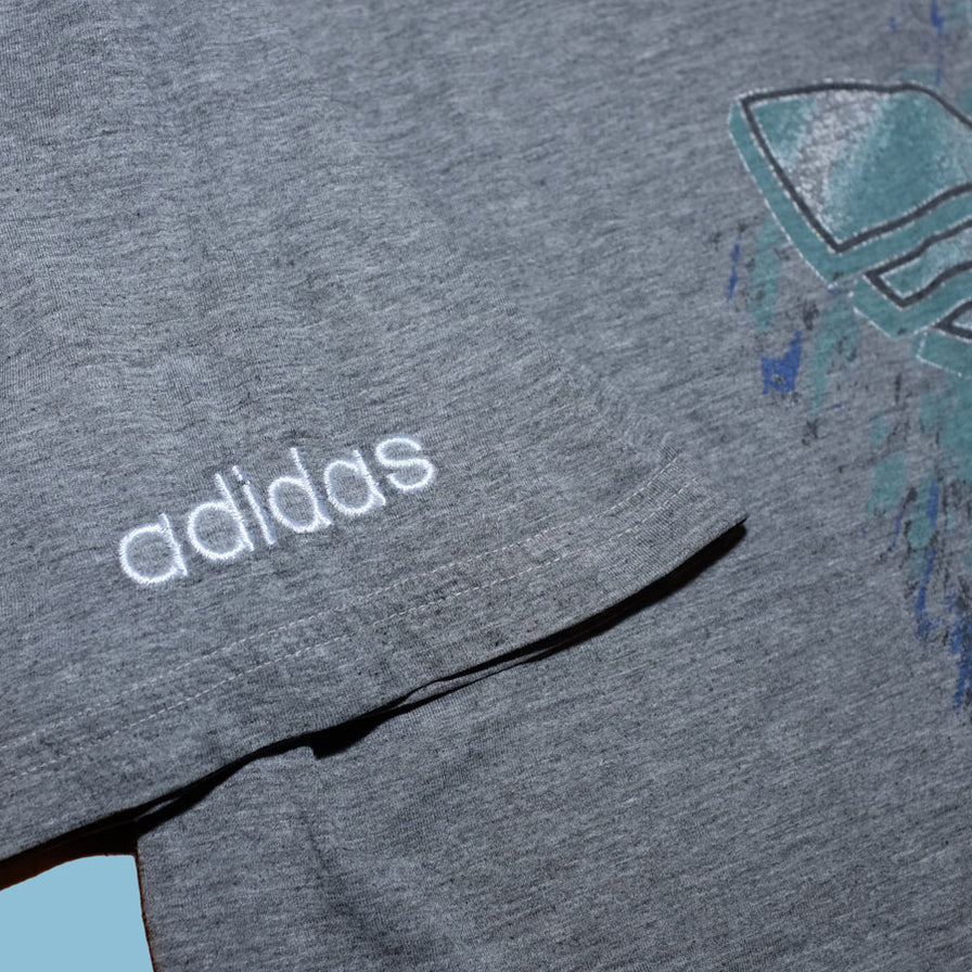 Vintage adidas Trefoil Logo T-Shirt XLarge - Double Double Vintage