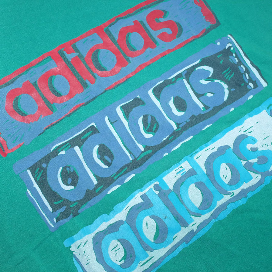 Vintage adidas T-Shirt XLarge - Double Double Vintage