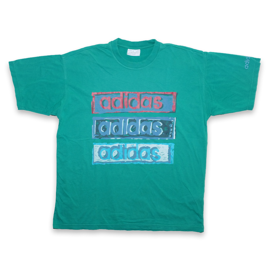 Vintage adidas T-Shirt XLarge - Double Double Vintage