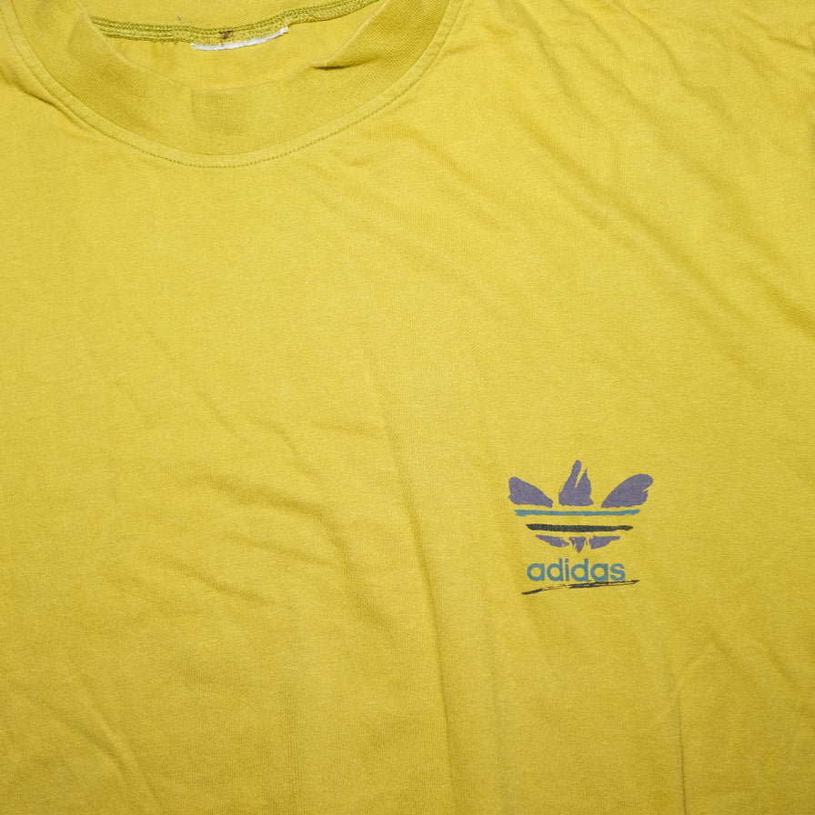 adidas Logo T-Shirt Large - Double Double Vintage