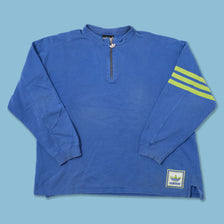 Vintage adidas Q-Zip Sweater XLarge