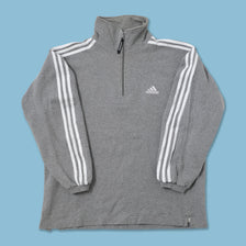 Vintage adidas Q-Zip Sweater Medium / Large