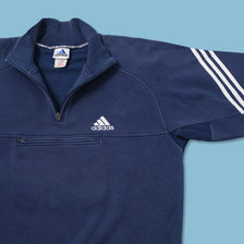 Vintage Adidas Q-Zip Sweater XXLarge