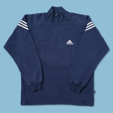 Vintage Adidas Q-Zip Sweater XXLarge