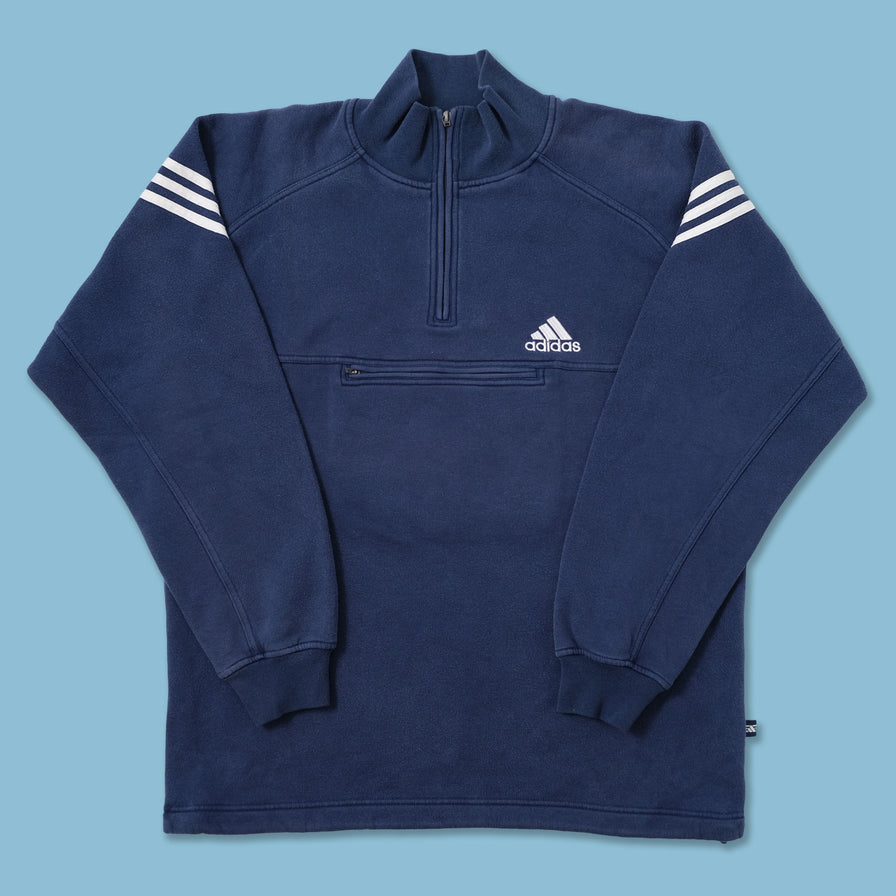 Vintage Adidas Q-Zip Sweater XXLarge