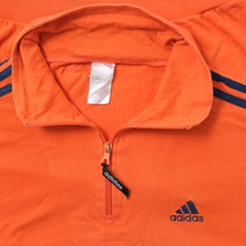 Vintage adidas Q-Zip Sweater Large