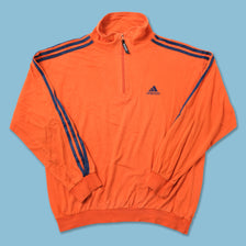 Vintage adidas Q-Zip Sweater Large