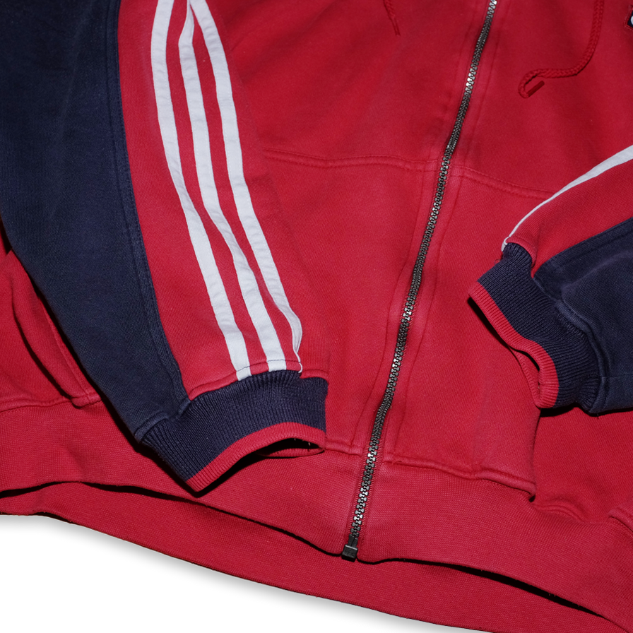 Vintage adidas Zip Hoodie Small / Medium - Double Double Vintage