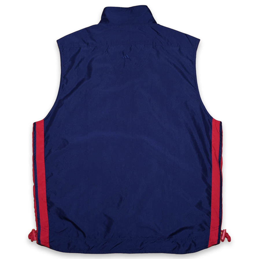 Vintage adidas Golf Vest reversible Large Double Double Vintage