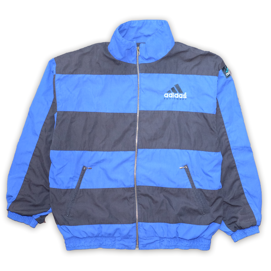 Vintage adidas Equipment Trackjacket Large / XLarge - Double Double Vintage