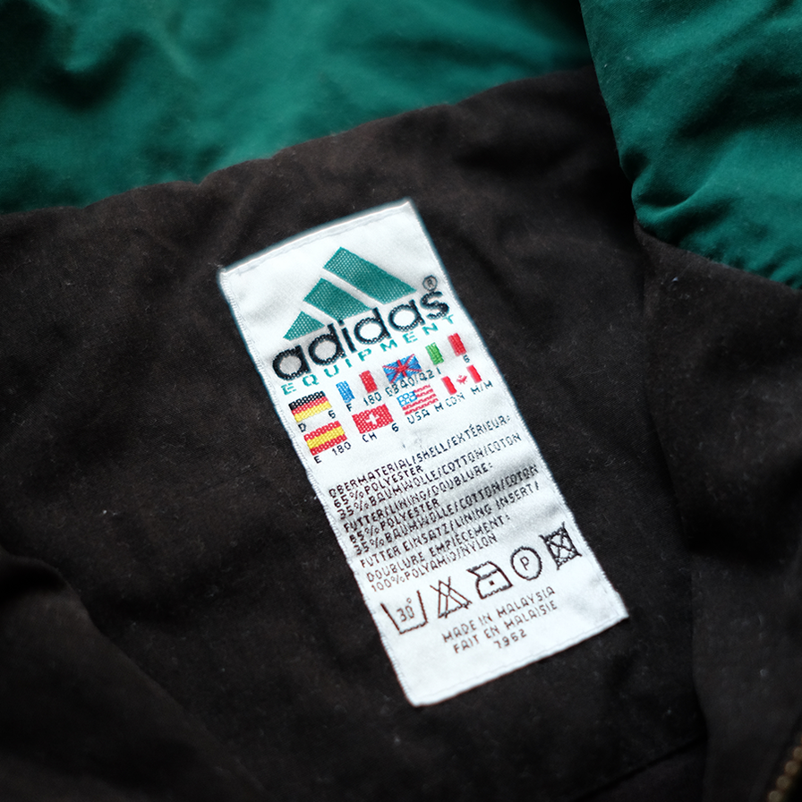 Vintage adidas Equipment Trackjacket Medium / Large - Double Double Vintage