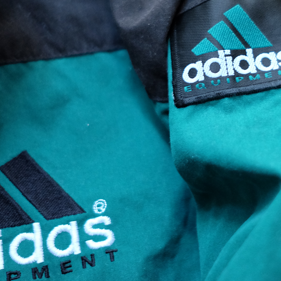 Vintage adidas Equipment Trackjacket Medium / Large - Double Double Vintage