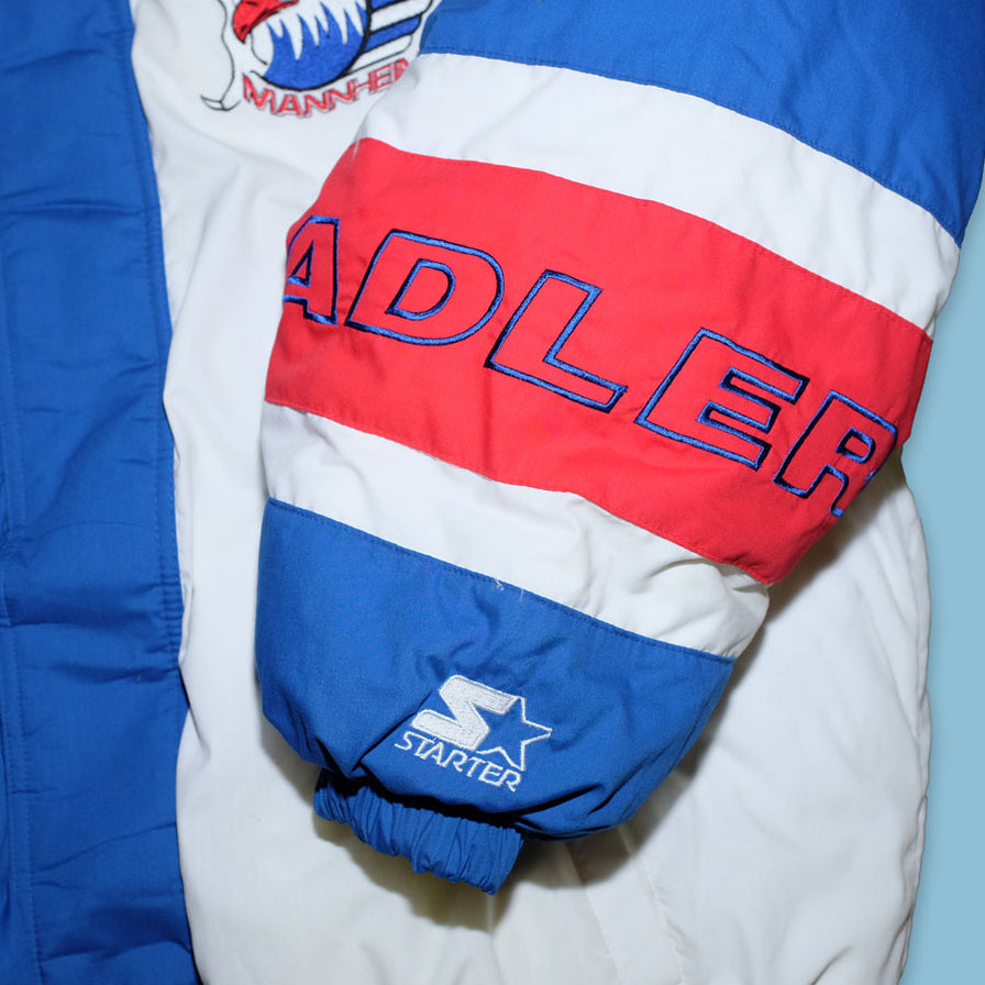 Vintage Starter Adler Mannheim Puffer Jacket Large - Double Double Vintage