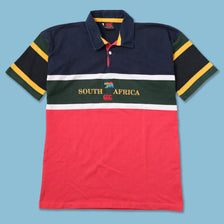 Vintage Canterbury South Africa Rugby Polo Large