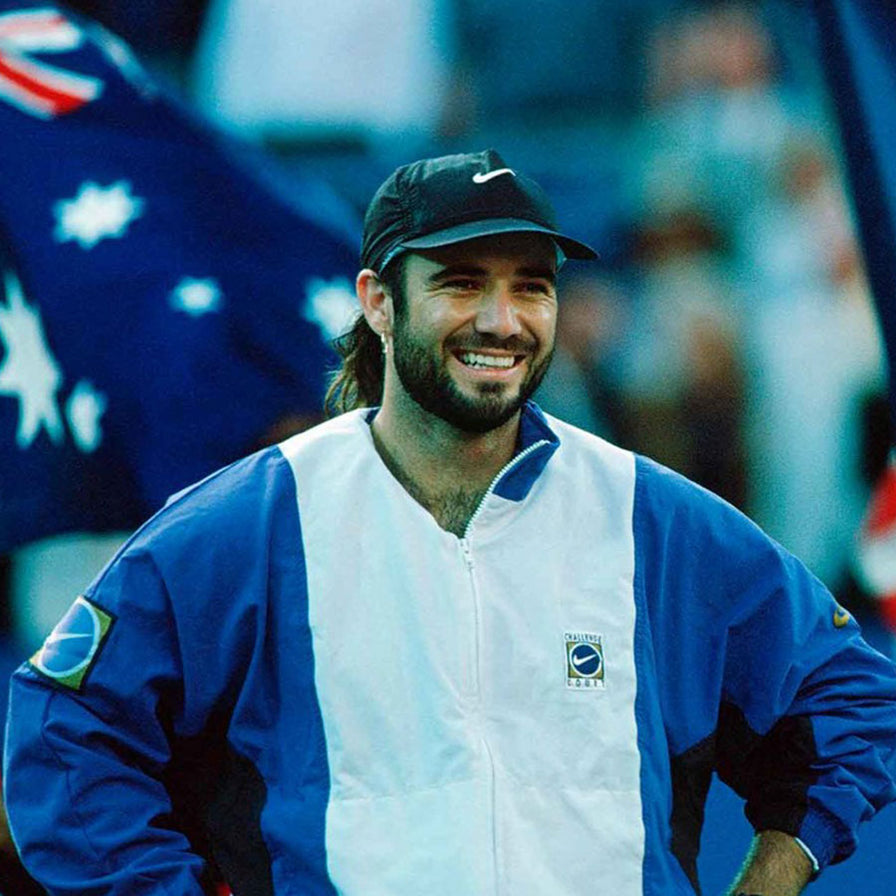 Vintage Nike Challenge Court Track Jacket Medium Double Double