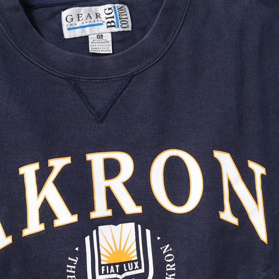 Vintage Akron Alumni Sweater XLarge