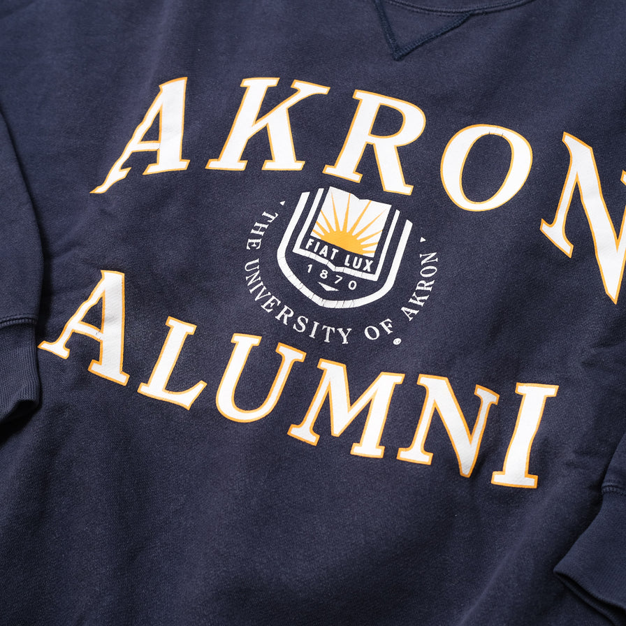 Vintage Akron Alumni Sweater XLarge