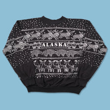 Vintage 90s Alaska Sweater Large