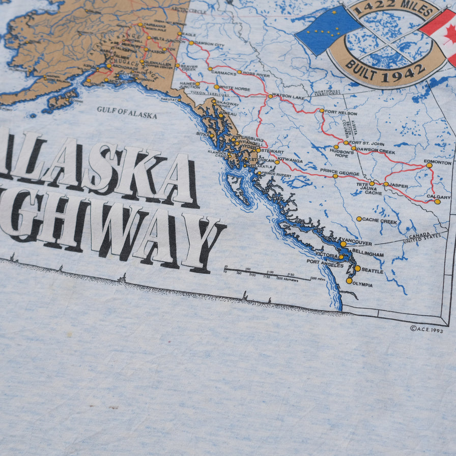 Vintage 1993 Alaska T-Shirt Large / XLarge