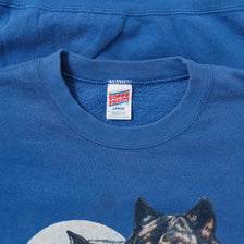 Vintage Alaska Wolves Sweater Medium / Large