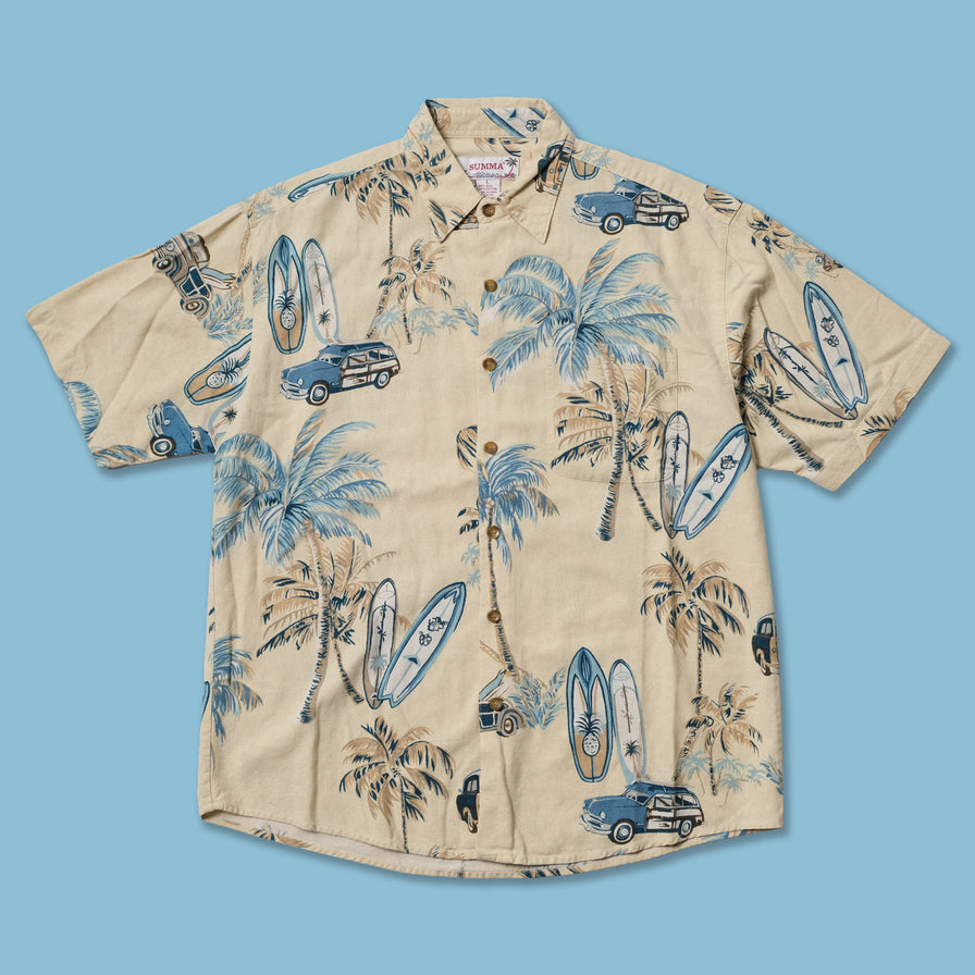 Vintage Summa Palms Shirt Large